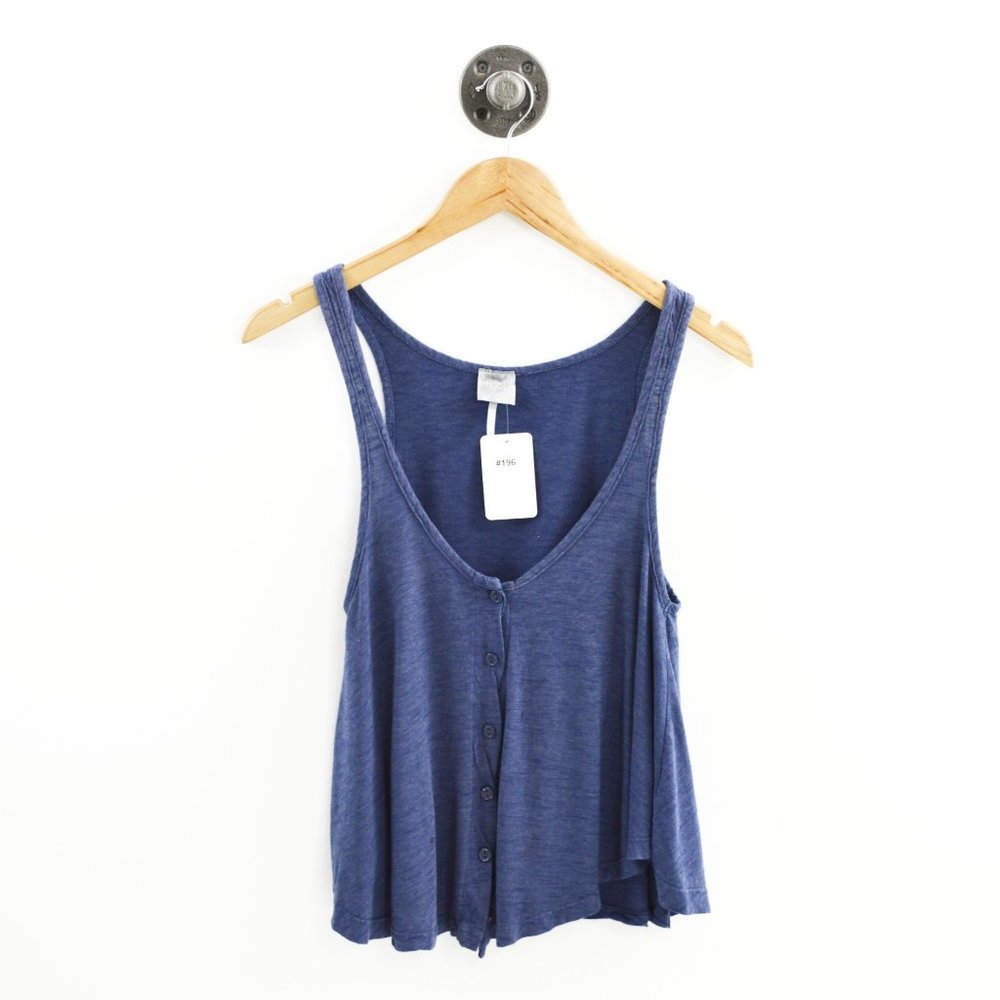 Bobi Button Down Tank Top